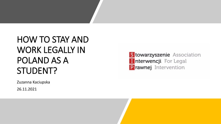 Staying and Working Legally in Poland as a Student