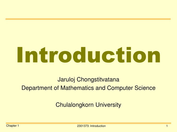 Introduction to Compiler: Process and Data Structures