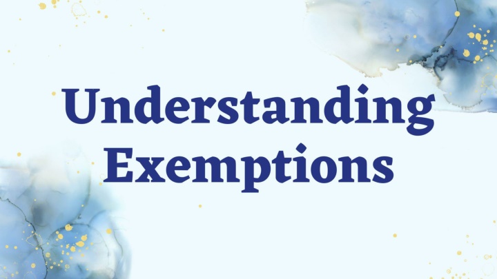 Property Tax Exemptions in Texas
