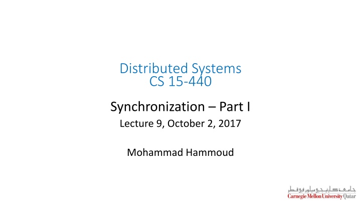 Distributed Systems