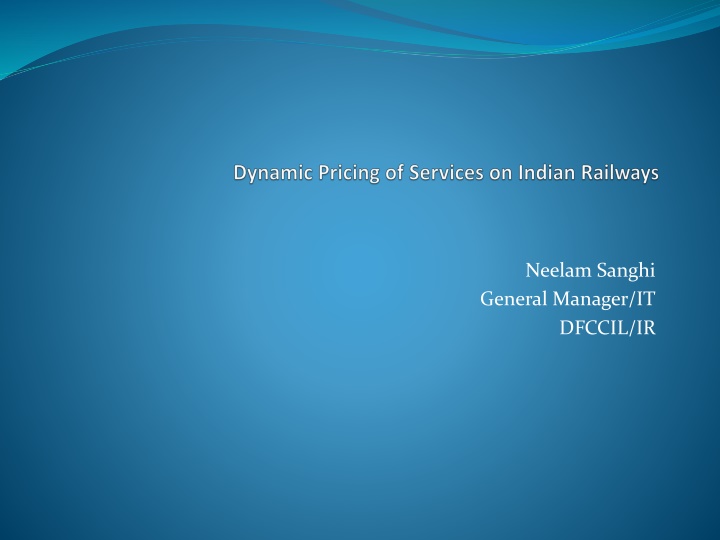 Dynamic Pricing in Revenue Management