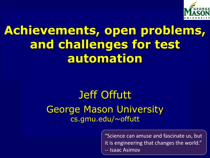 Evolution of Test Automation and Its Impact on Software Engineering