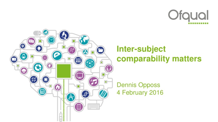 Inter-subject  comparability matters