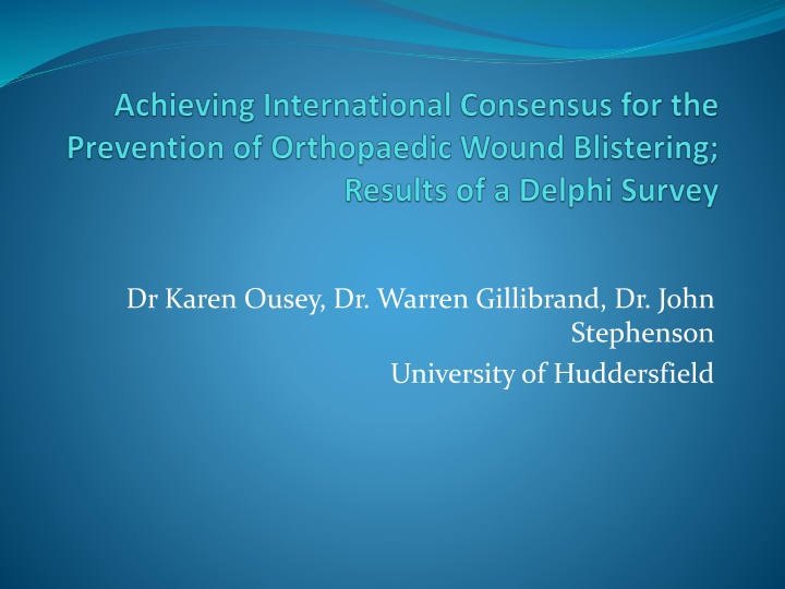 Effects of Blistering in Hospitalized Patients