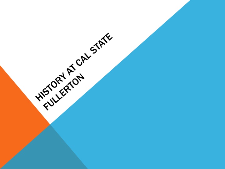Diverse History Courses Offered