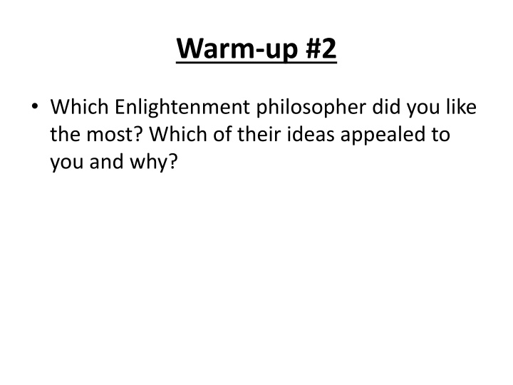Enlightenment Philosophers and Their Revolutionary Ideas