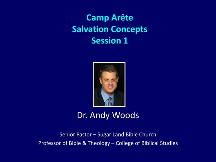 Salvation Concepts and Words