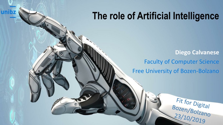 The role of Artificial Intelligence