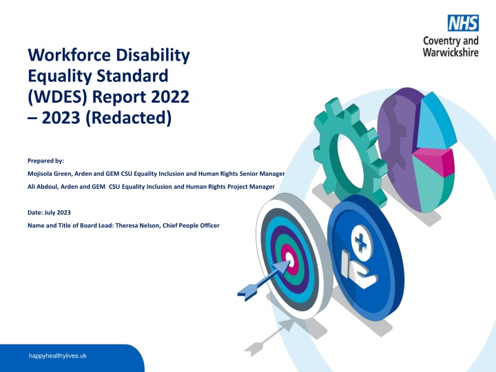 Workforce Disability Equality Standard (WDES) Report 2022-2023 Insights
