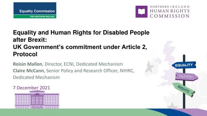 Equality and Human Rights for Disabled People after Brexit