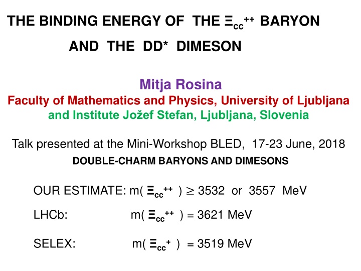 Phenomenological Estimate of the cc++ Baryon Binding Energy