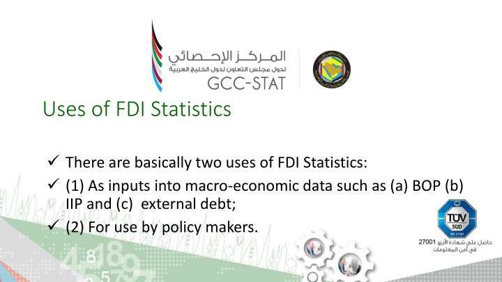 Uses of FDI Statistics in Economic Analysis