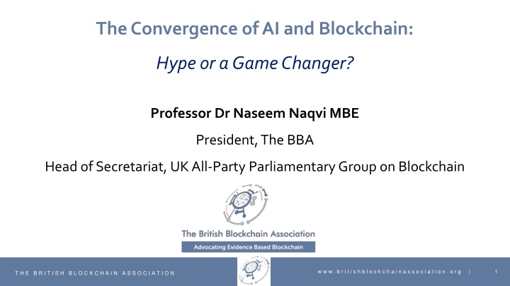 AI and Blockchain - Hype or Game Changer?