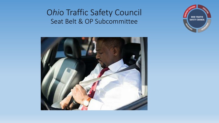 Ohio Traffic Safety Council Seat Belt & OP Subcommittee