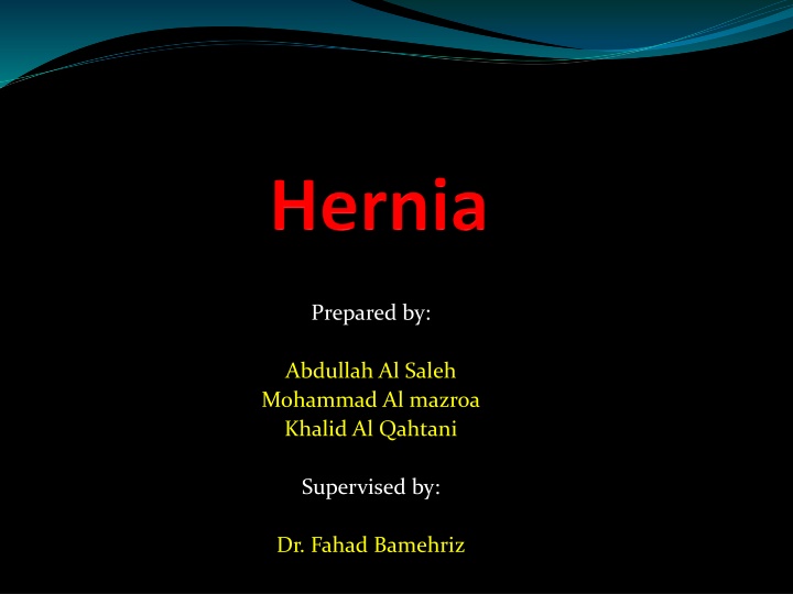 Overview of Hernia: Definition, Anatomy, Types, Complications & Treatment