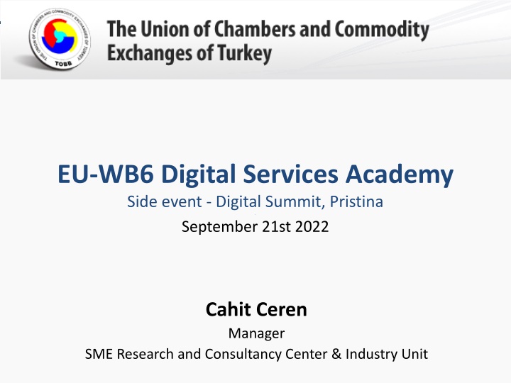 EU-WB6 Digital Services Academy