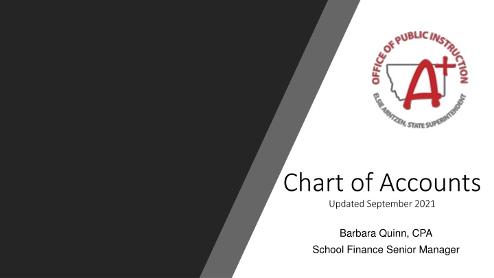 Montana State Chart of Accounts: Updated FY2022 Overview