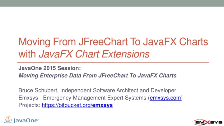 Moving Enterprise Data to JavaFX Charts with Extensions