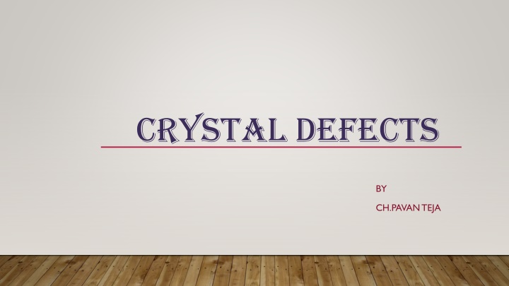 Crystal Geometry and Lattice Parameters Explanation