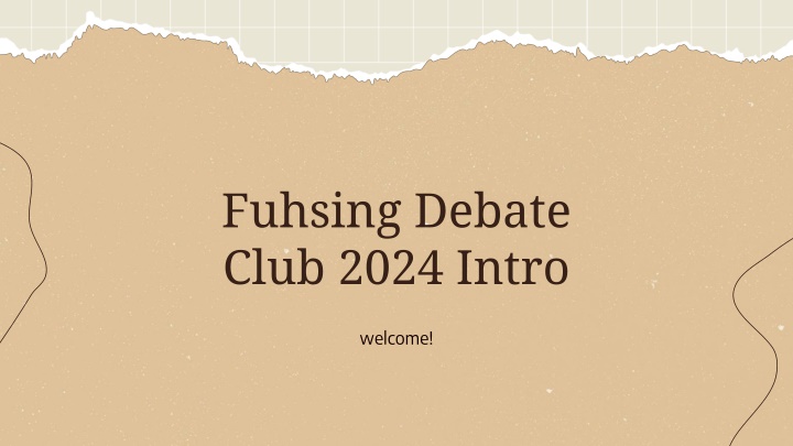 Fuhsing Debate Club: Empowering Debaters with Knowledge and Skills