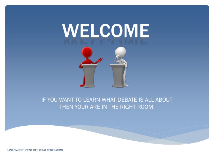 Fuhsing Debate Club 2024 - Welcome to Fascinating World of Debate!