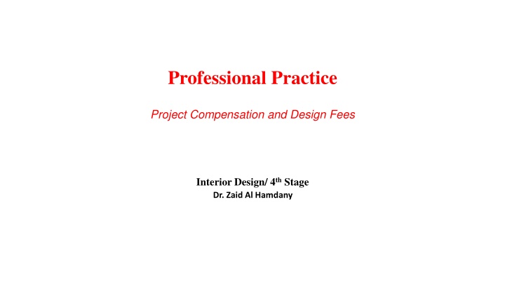 Professional Practice