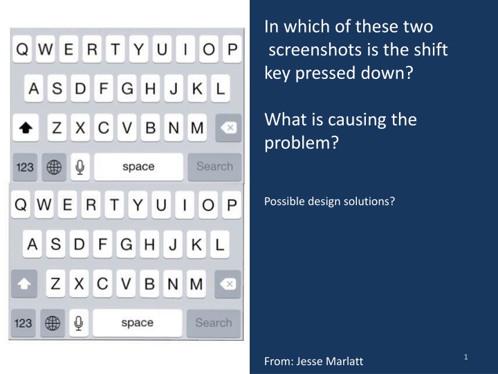 Problems with Shift Key in Screenshots