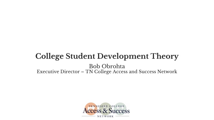College Student Development Theory