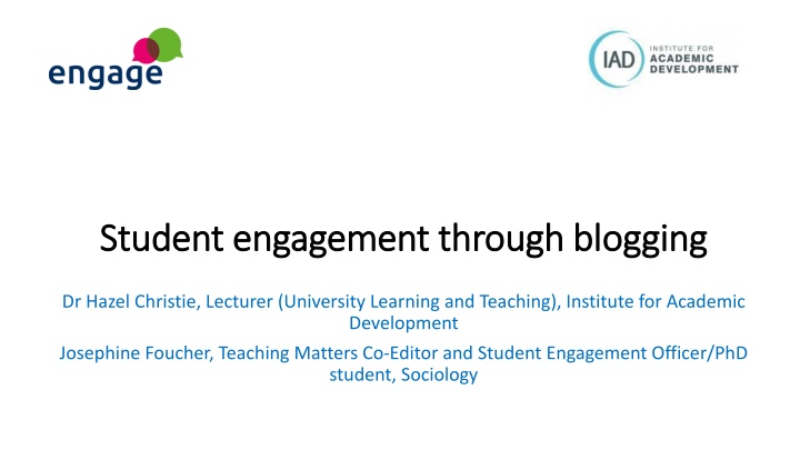 Student Engagement Principles