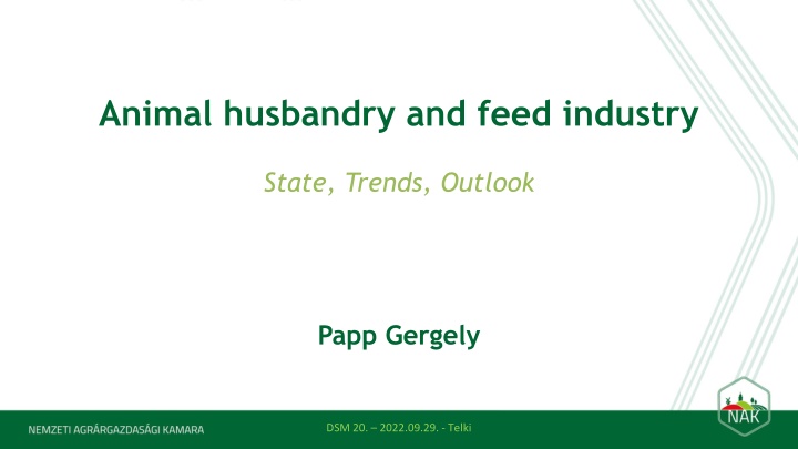 Challenges in Animal Husbandry & Feed Industry Outlook