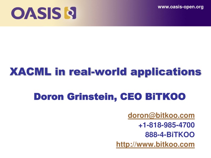Applying XACML for Secure Data Access in Real-World Applications