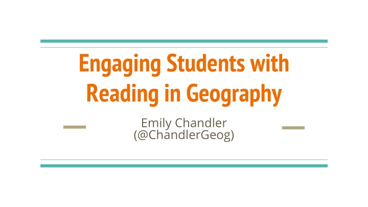 Engaging Students with Reading: Develop Skills and Independence