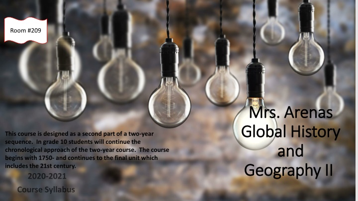 Grade 10 Global History and Geography Course Overview