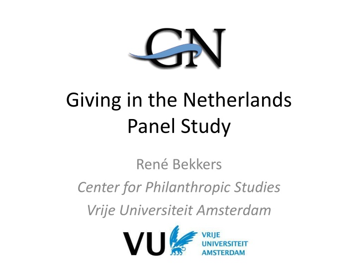 Insights into Philanthropy in the Netherlands