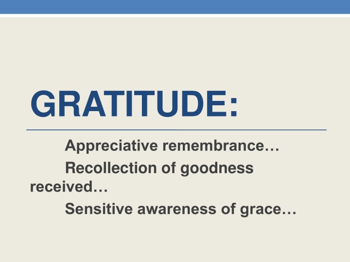 Cultivating Gratitude: A Path to Joyful Living