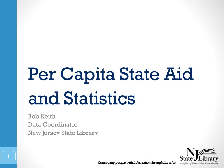 Per Capita State Aid and Statistics
