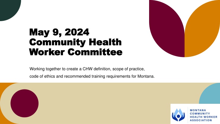 Developing CHW Standards in Montana