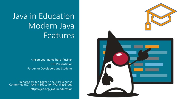 Modern Java Features for Junior Developers and Students