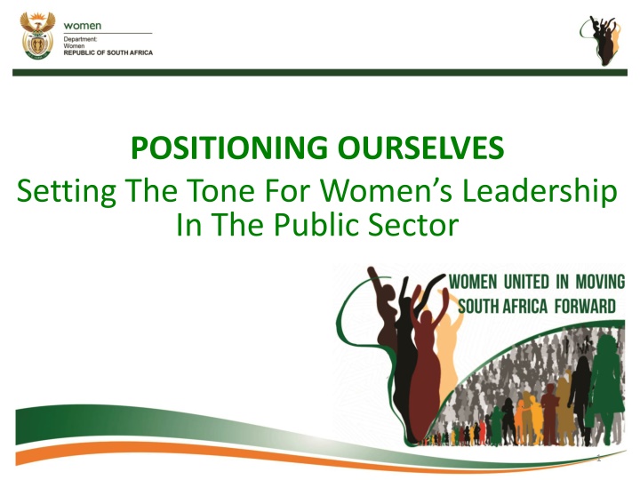 POSITIONING OURSELVES