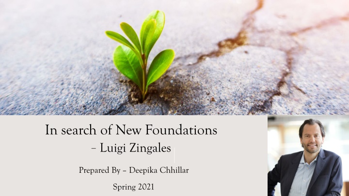 New Foundations in Corporate Finance