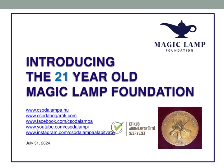 21-Year-Old Magic Lamp Foundation Grants 5,000 Wishes