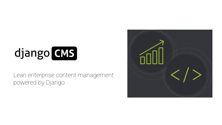 Lean enterprise content management powered by Django