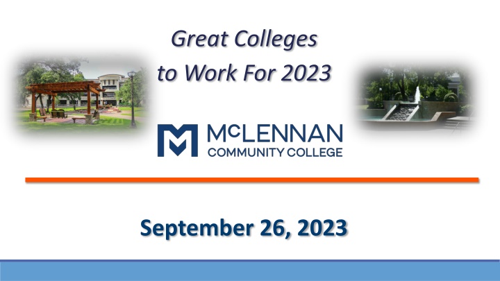 Great Colleges to Work For 2023 Overview
