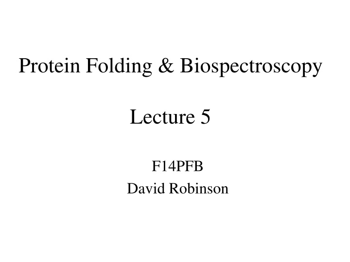Protein Folding and Molecular Dynamics Simulations