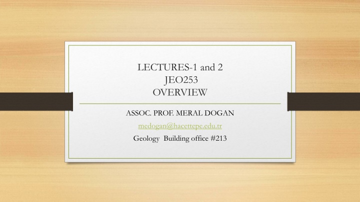 Mineralogy Overview and Resources