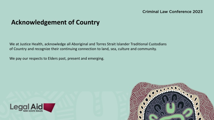 Acknowledgement of Country