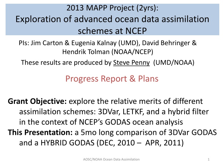 State-Level Review and Project Progress Summary