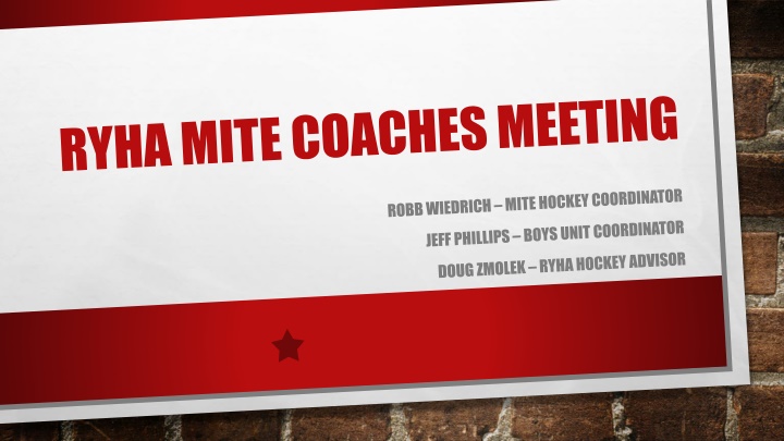 Coaching Requirements and Schedules for Volunteers