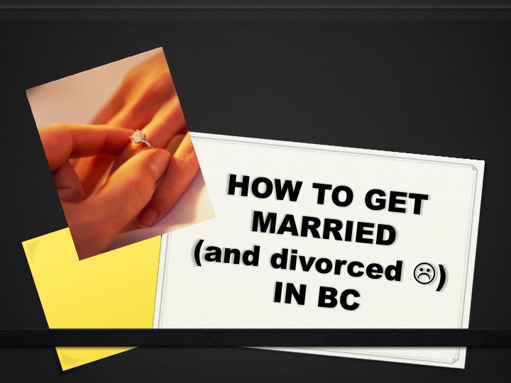 Getting Married in British Columbia: Eligibility and Process