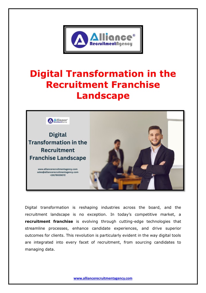 digital transformation in the recruitment n.w